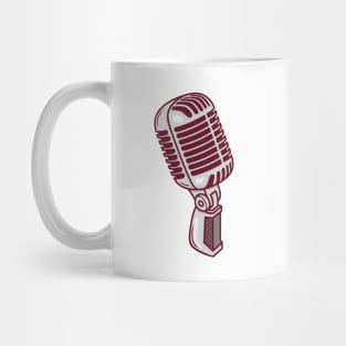 Retro microphone Mug